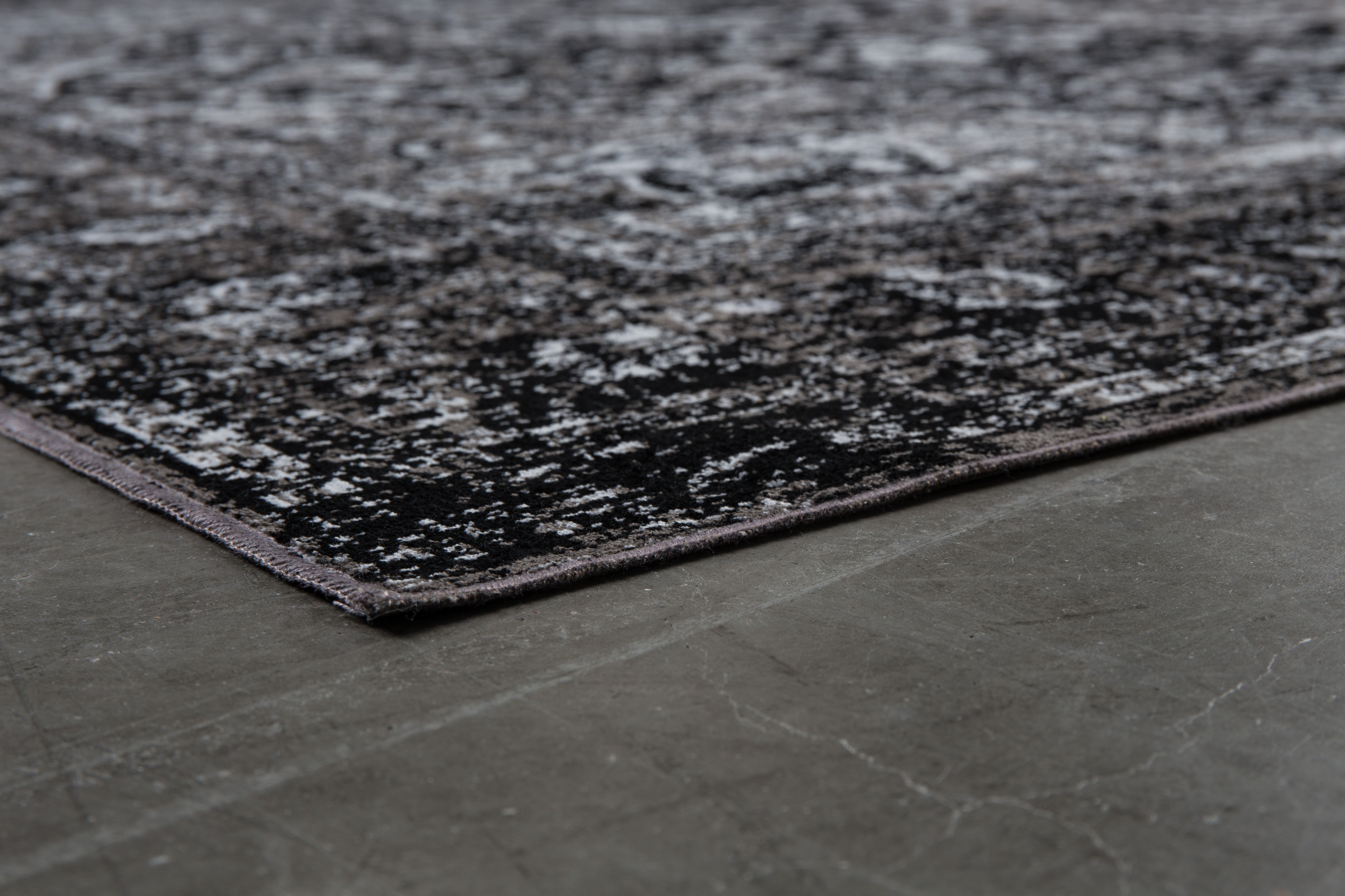 Chi Vloerkleed 160X230 Zwart